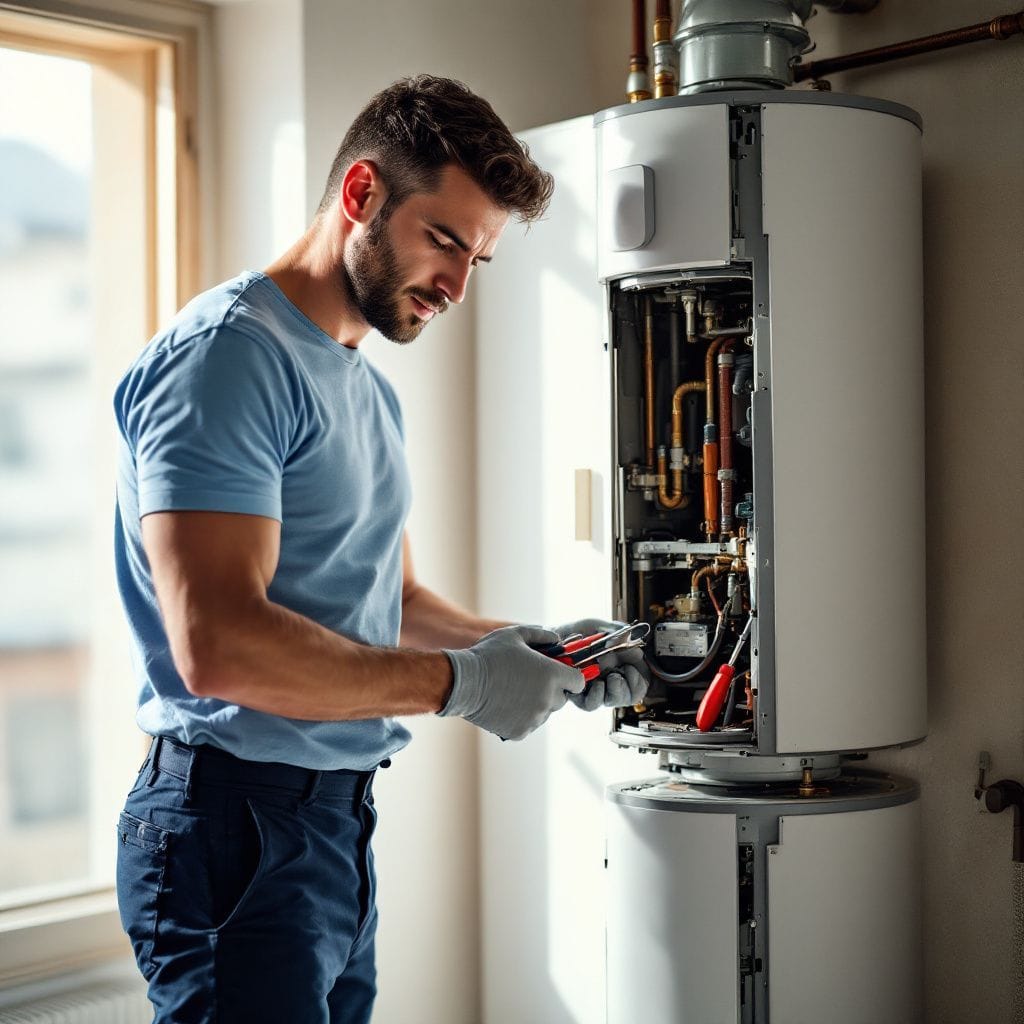 Un experto técnico Saunier Duval que puede detectar y resolver problemas